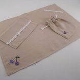 Individual Flor Verde Botão Foto 5