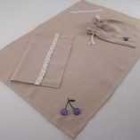 Individual Flor Verde Botão Foto 7