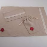 Individual Flor Vermelha Foto 5