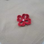 Individual Flor Vermelha Foto 7