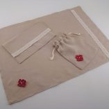 Individual Flor Vermelha Foto 9