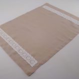 Individual Renda Branca Foto 2