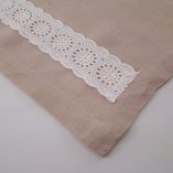 Individual Renda Branca Foto 4